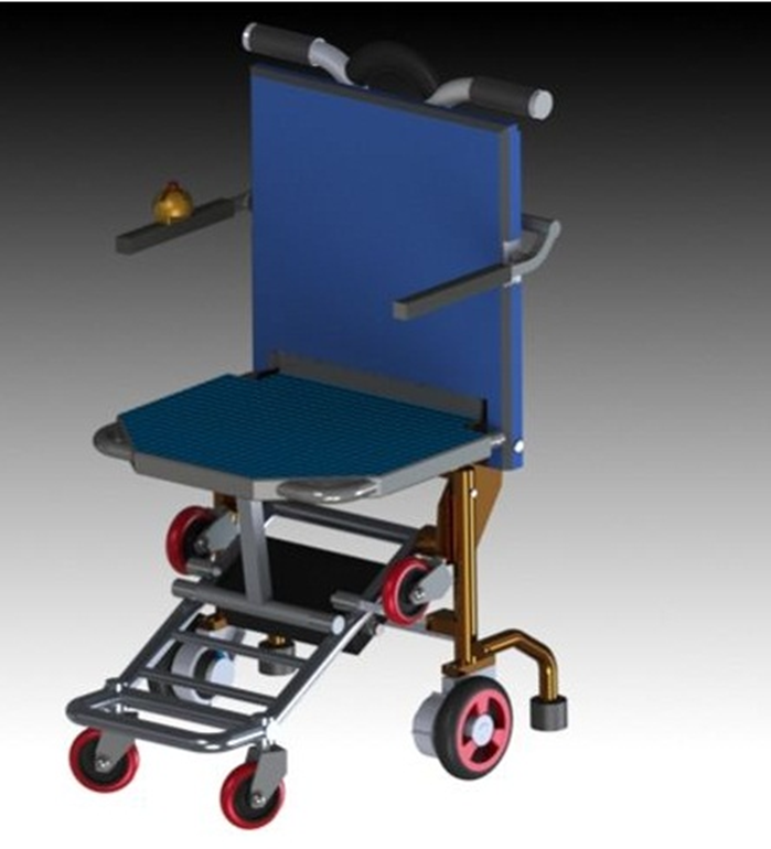 An Electrical Foldable Wheelchair