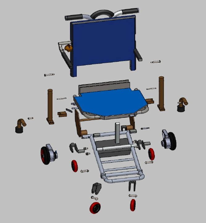 An Electrical Foldable Wheelchair