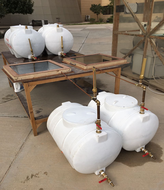 Design of an Enhanced Solar Heat Exchanger Using Nanoparticles
