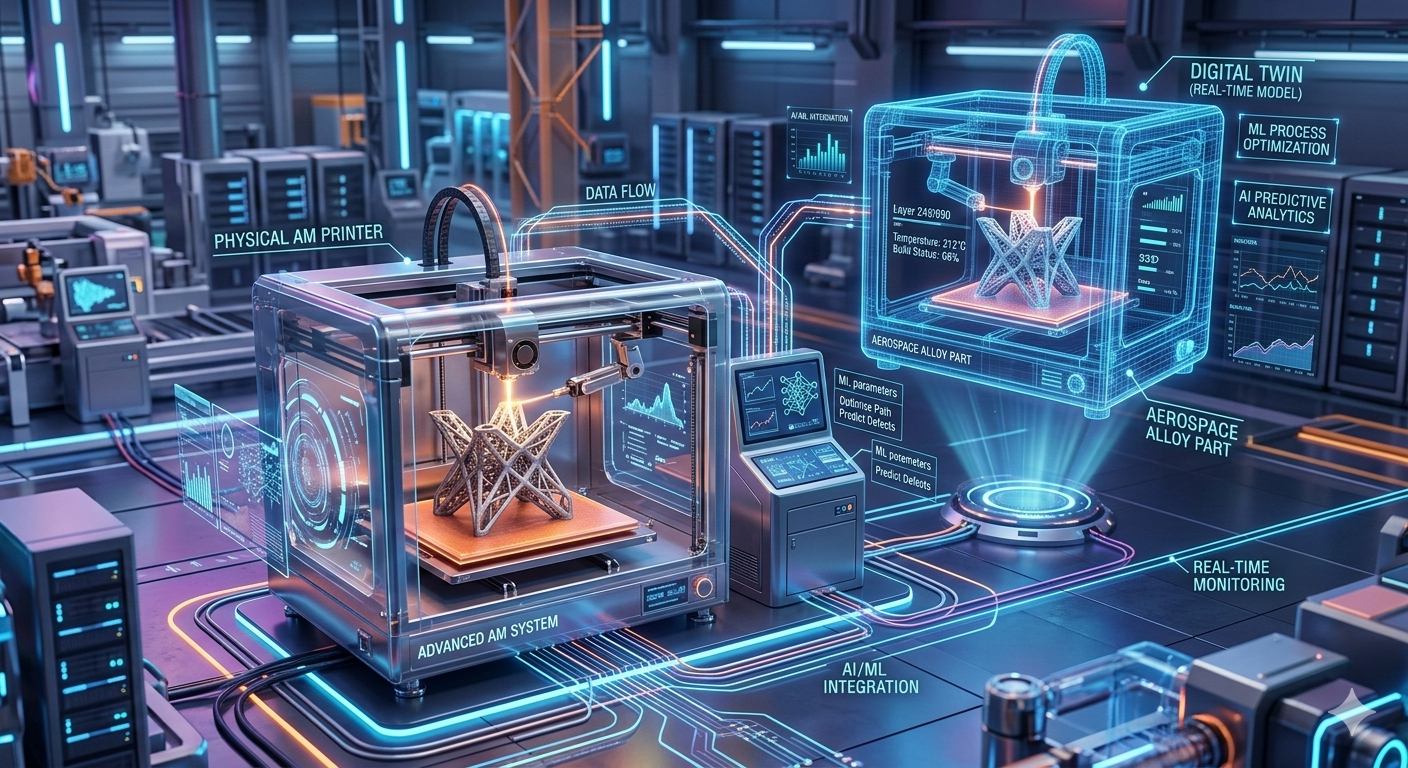 Digital Twin, ML and AI in AM